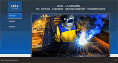 Desktop Screenshot of ndt-center.de